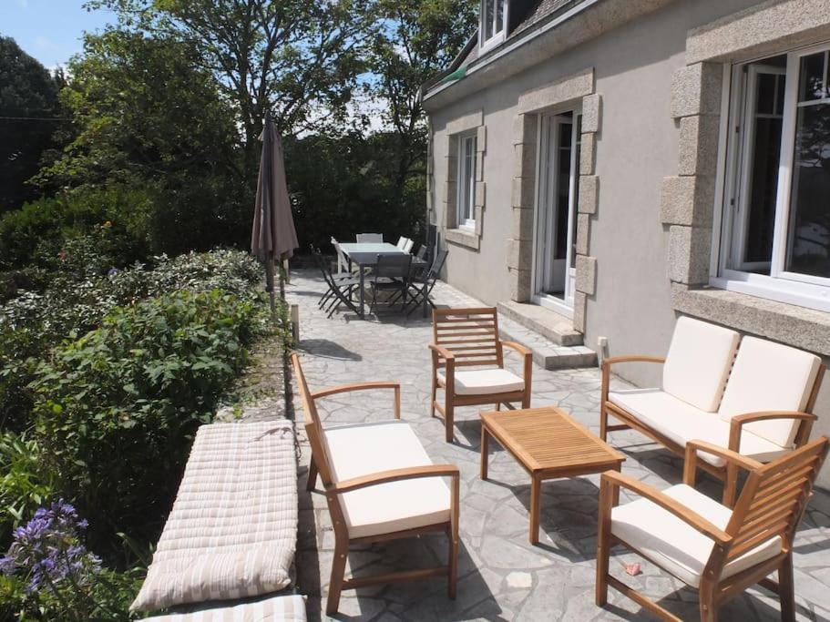 Maison Lumineuse 2Mn Plage Et Village De Morgat Crozon Exterior photo