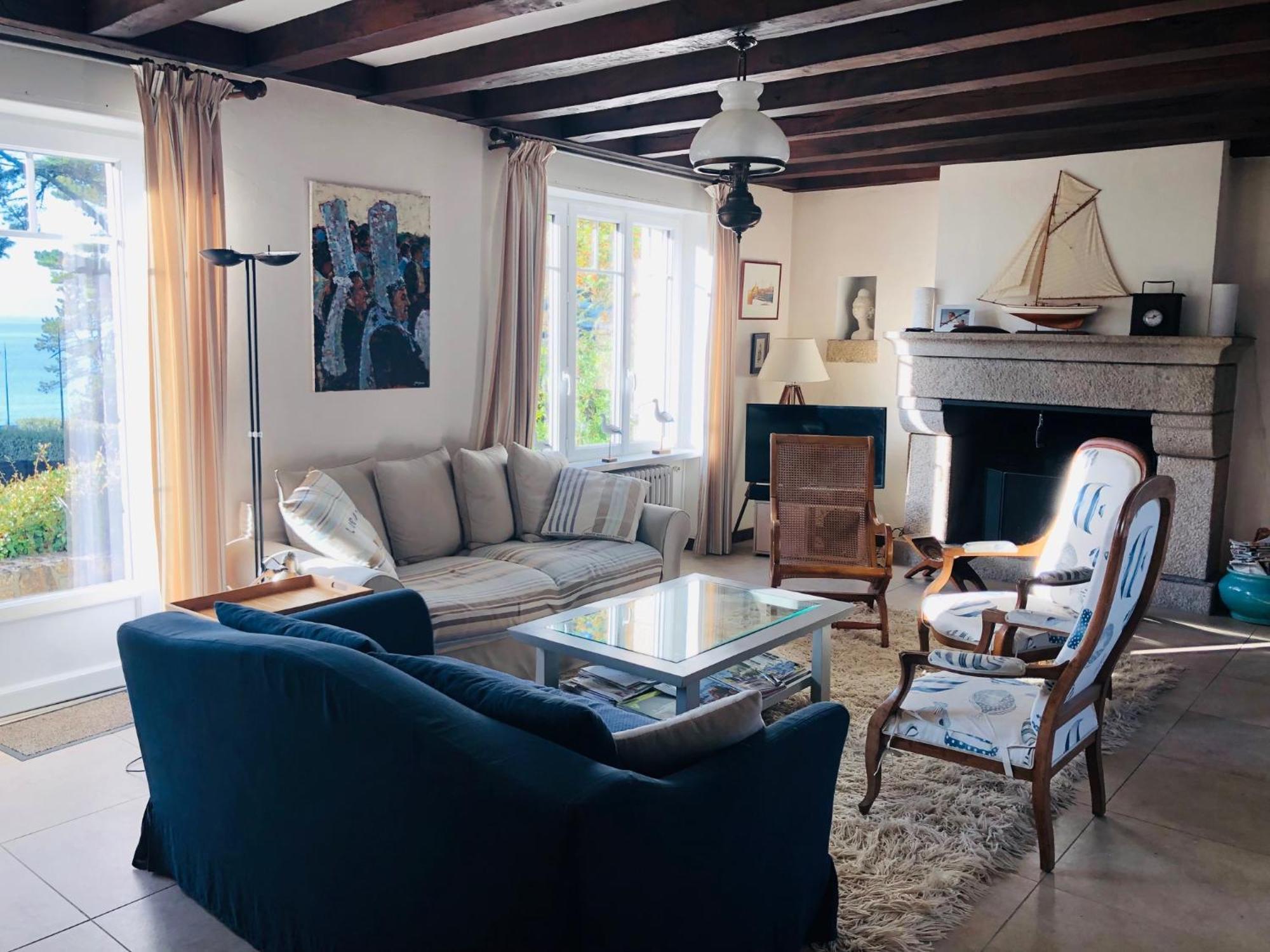 Maison Lumineuse 2Mn Plage Et Village De Morgat Crozon Exterior photo